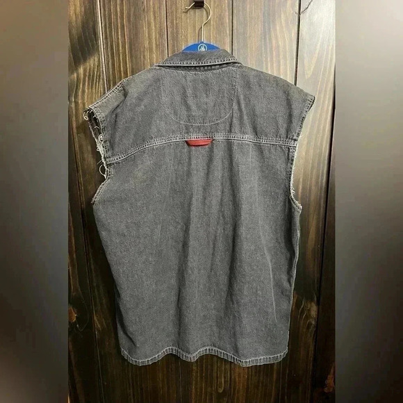 Vintage Bugle Boy Grunge 90’s Cut-Off Sleeveless. Size: Large - Picture 8 of 10